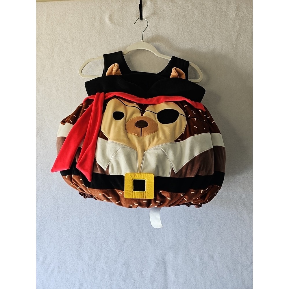 Squishmallow Hans Pirate Hedgehog Costume Kids size Small 6+